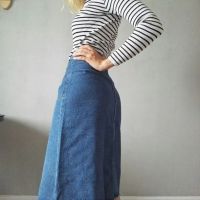 Лот: 10640446. Фото: 3. Новая джинсовая юбка. Одежда, обувь, галантерея