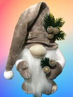 Лот: 25886836. Фото: 2. Новогодний сувенир гномик. Новый год!
