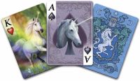 Лот: 15645628. Фото: 2. Карты Bicycle Anne Stokes Unicorn. Сувениры, подарки