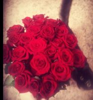 Лот: 5241844. Фото: 2. Розы свежий букет, не пригодились. Цветы, букеты