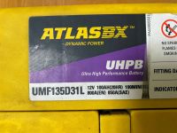 Лот: 17058253. Фото: 6. Аккумулятор ATLAS UMF135D31L обратная...
