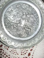 Лот: 15833859. Фото: 3. Винтажные настенные тарелки олово... Коллекционирование, моделизм