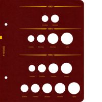 Лот: 24847668. Фото: 3. Альбом Книга (3 тома) для монет... Коллекционирование, моделизм