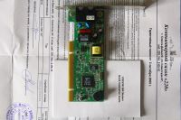 Лот: 9418488. Фото: 2. Модем Genius GM56PCI-LA. Сетевые устройства