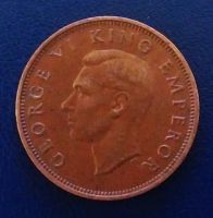Лот: 19636718. Фото: 2. Новая Зеландия 1/2 пенни 1946... Монеты