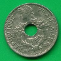 Лот: 8828878. Фото: 2. Французский Индокитай 5 центов... Монеты