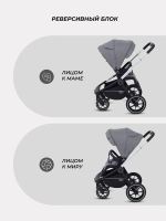 Лот: 25079037. Фото: 6. Коляска 2в1 MOWbaby Zoom Silver...