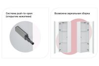 Лот: 23943788. Фото: 2. Шкаф навесной Hoff Point. Мебель для гостиной