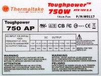 Лот: 3770939. Фото: 2. Thermaltake Toughpower 750 AP. Комплектующие
