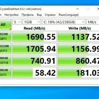 Лот: 17829281. Фото: 4. Ssd adata sx6000np 256gb. Красноярск