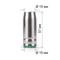 Лот: 23491759. Фото: 3. Сопло MIG Foxweld d15,0мм (MS... Строительство и ремонт