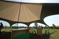 Лот: 2883646. Фото: 2. тент, ПВХ 630гр (диаметр 16м... Туризм