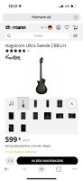 Лот: 20841936. Фото: 7. Hagstrom Ultra Swede Burgundy...