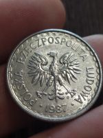 Лот: 15854263. Фото: 2. Польша. 1 злотый. 1987г. Монеты