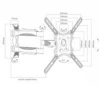 Лот: 12011329. Фото: 2. Кронштейн для LCD/LED тв 26"-65... Аксессуары