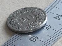 Лот: 19566393. Фото: 3. Монета 20 раппен Швейцария 1896. Коллекционирование, моделизм