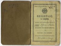 Лот: 9484628. Фото: 2. загран. паспорт deutsches reich... Открытки, билеты и др.