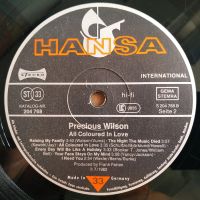 Лот: 19365726. Фото: 6. LP ● Precious Wilson ● All Coloured...