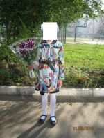 Лот: 3046428. Фото: 2. Плащ на девочку. Одежда и аксессуары