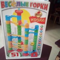 Лот: 15689637. Фото: 2. Конструктор "Веселые горки" (пр-во... Игрушки