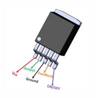 Лот: 25782881. Фото: 3. LM2576T-ADJG Импульсный понижающий... Красноярск