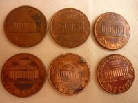 Лот: 4013707. Фото: 2. 1 цент США набором 8 штук 1946-2006. Монеты