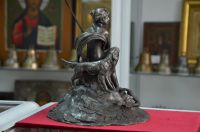 Лот: 15790865. Фото: 2. Статуэтка. Диана на отдыхе. Шпиатр... Антиквариат