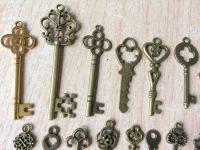 Лот: 10508991. Фото: 7. Ключики-подвески разные mix