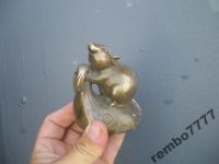 Лот: 5821684. Фото: 2. мышь.крыса.бронза.камбоджа.7см... Живопись, скульптура, фото