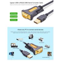 Лот: 21636695. Фото: 2. Адаптер UGREEN USB 2,0 A To DB9... Носители информации