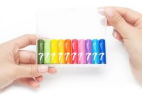 Лот: 21765620. Фото: 2. Батарейки Xiaomi AAA Rainbow Batteries... Домашний быт