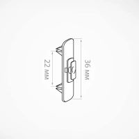 Лот: 21359266. Фото: 3. Клипса для крепления рамки ТЕХНО... Бизнес