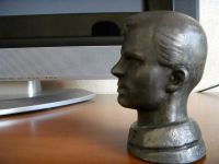 Лот: 939138. Фото: 3. Бюст Ю. А. Гагарина. Силумин... Коллекционирование, моделизм