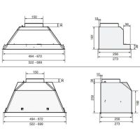 Лот: 21045979. Фото: 5. Вытяжка полностью встраиваемая...