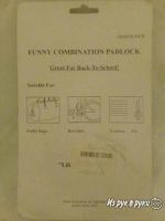 Лот: 15750843. Фото: 5. Замок навесной кодовый круглый...