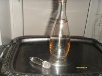 Лот: 8150391. Фото: 2. Графин позолота марганцевое стекло... Посуда, кухонная утварь