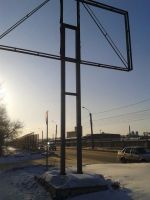 Лот: 11043961. Фото: 4. Металлоконструкция рекламный щит... Красноярск