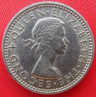 Лот: 2935873. Фото: 2. (№2912) 6 пенсов 1964 (Новая Зеландия... Монеты