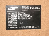 Лот: 25679673. Фото: 3. Пассивная 2х полосная АС **Samsung... Бытовая техника