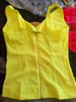 Лот: 3781060. Фото: 3. Маечка лето кислотно-желтая яркая... Одежда, обувь, галантерея