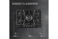 Лот: 25059053. Фото: 6. Газовая панель KUPPERSBERG FS...
