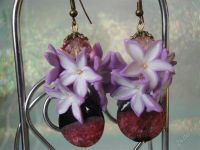 Лот: 1601893. Фото: 3. Изделие из полимерной глины,серьги... Красноярск