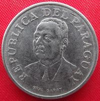 Лот: 1854024. Фото: 2. (№1797) 10 гуарани 1975 (Парагвай... Монеты