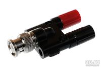 Лот: 13747351. Фото: 2. BNC Male Plug to Twin Dual Banana. Радиодетали  (электронные компоненты)