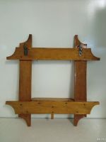 Лот: 17677762. Фото: 2. Рамка дерево резьба СССР народное... Скульптура, резьба