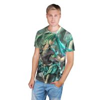 Лот: 11894054. Фото: 3. Мужская футболка 3D "Hatsune Miku... Одежда, обувь, галантерея