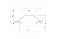 Лот: 23648279. Фото: 4. Светильник встраиваемый ELEKTROSTANDARD... Красноярск