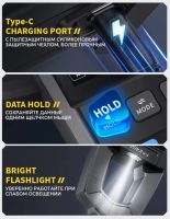 Лот: 25341194. Фото: 12. Токовые клещи Fnirsi DMC-100...