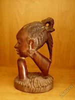 Лот: 5850561. Фото: 2. Декоративная скульптура из дерева... Скульптура, резьба