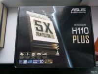 Лот: 10639433. Фото: 3. Материнская плата Asus H110-PLUS. Компьютеры, оргтехника, канцтовары